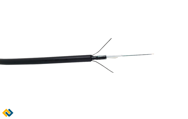Cáp quang Singlemode 12FO GYXTW, Cáp quang 12FO Single mode bọc giáp kim loại hãng KCO giá tốt